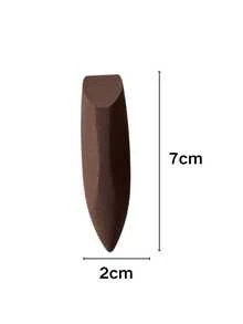 1pc New Ergonomic Design Makeup Sponge, Dry & Wet Use, Concealer Makeup Blender Puff Set, Essential Makeup Tool For Beginners And Professionals - Coffee Brown - View 7