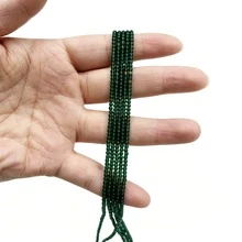 5 Strands 2mm 3mm Stone Beads Spinels Crystal Glass Round Loose Spacer Beads For Jewelry Making DIY Bracelet Necklace Handicrafts Accessories - 5strings - View 6