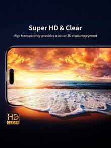 2片裝全螢幕防偷窺鋼化玻璃螢幕保護貼，相容 iPhone 18/17/16/15 Pro Max/14 Plus/16/15/14/13/11 Pro/X/XS Max/12 Mini/XR，防偷窺、防水、防震、防刮，隱私膜，適合作為家人朋友的生日禮物，適用於日常辦公與居家使用的手機配件 - 黑色 - 查看 7