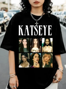 Katseye The Beautiful Chaos Tour PNG, A Gift For Katseye Fans, Musical Tour - Black - View 6