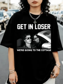 Get The Loser Were Hollanov Heated Rivalry Collage T-Shirt, The Merchandise From The Rachel Reid Heated Rivalry Book. - Black - View 6