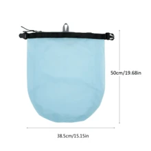 1个轻便防水干袋，大容量干湿分离防水手提袋，可折叠便携防水袋，适用于露营、漂流、游泳、旅行、通勤、健身等户外活动。适合作为乔迁、母亲节、生日礼物。 - 彩色 - 查看 10