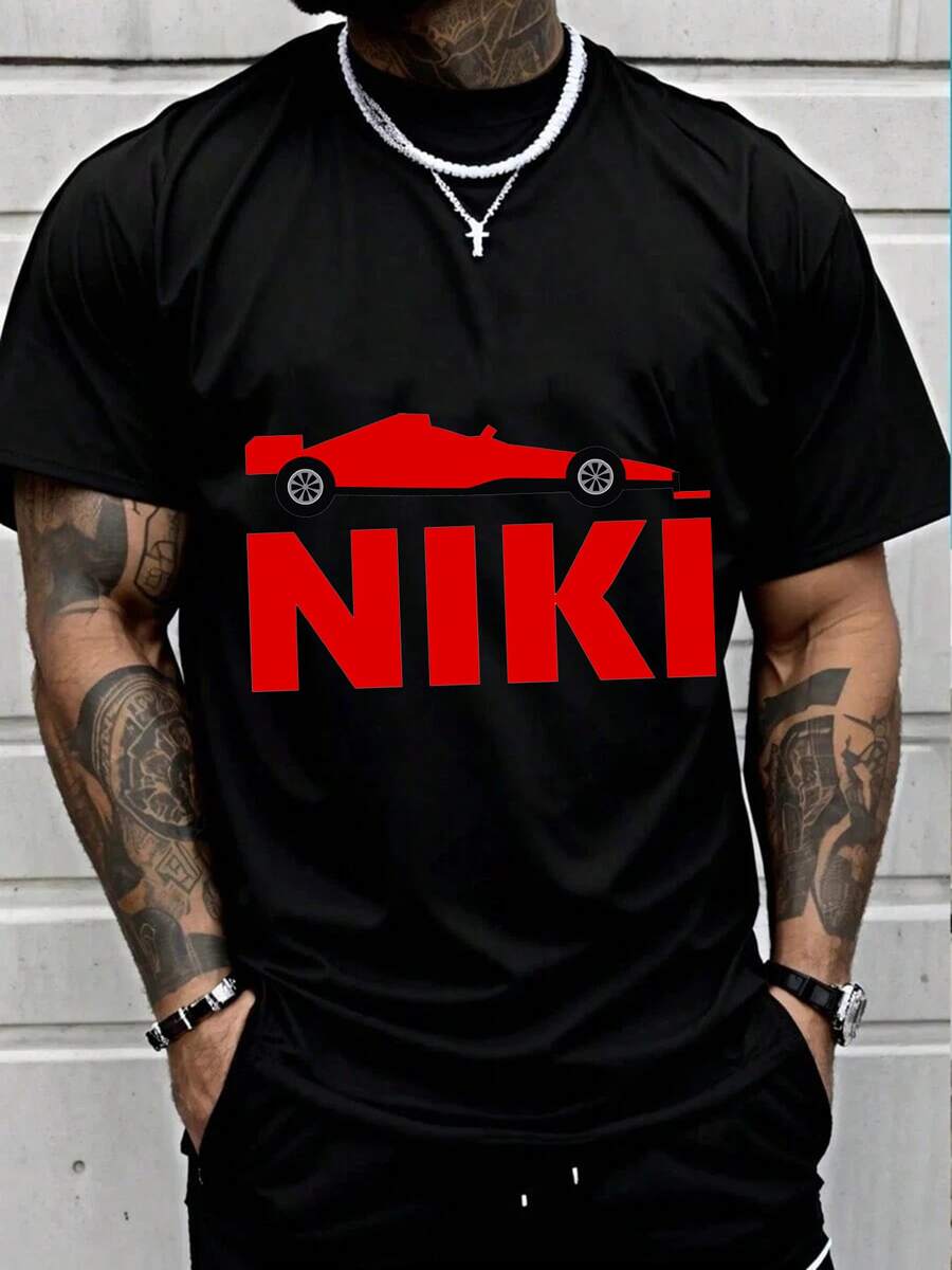 Camisetas para hombres - Negro - Ver 1