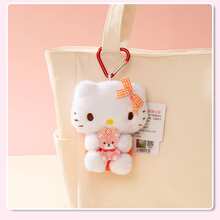 SANRIO Hello Kitty Officially Licensed Plush Keychain Pendant - Cute Cartoon Charm Suitable For Backpacks, Handbags, Tote Bags, Schoolbags And Luggage - Multiple Soft Plush Designs - Nhiều màu - Xem 4