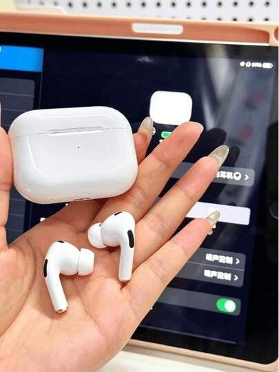 Auriculares inalámbricos verdaderos - Compatibles con dispositivos Apple y Android, con micrófono incorporado, resistentes al sudor, hasta 24 horas de tiempo de reproducción - Blanco, Auriculares > Inalámbricos, Auriculares inalámbricos verdaderos, Auriculares