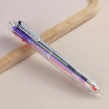 6-In-1 Professional Rotating Nail Manicure Pen, Pressure-Activated Smart Design Equipped With 6 Multi-Style Drill Bits & Gem Inlay Heads, Multi-Purpose Nail Art Tool For Fine Painting, Gradient Transition, Striping Line Design, Dotting Ornament, Lightweight Pedicure Supplies For Nail Artists, Salon Professionals And Amateur Beginners - Clear - View 4