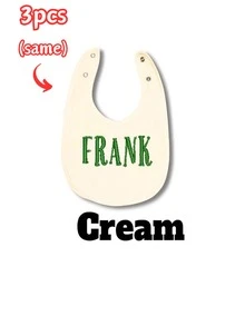 1/3/5pcs, Custom Embroidered Name Baby Bibs, Soft Cotton Gauze, Adjustable Snap Closure, Personalized Bibs For Baby Shower, Newborn Gift, Daily Feeding, Drool Proof, Cute Neutral Colors, High-Quality Baby Essentials - Multicolor - View 18