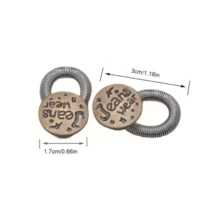 4/8/12/16/20Pcs Random Button Extender For Pants And Jeans, Free Sewable Adjustable Stretch Waist Extender, Metal Button Waist Extender - Multicolor - View 4