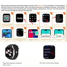 2026 Novo Relógio Inteligente Multifuncional, Pulseiras Duplas, Suporta Função de Chamada, Rastreador de Fitness, Modos Esportivos com Tela Sensível ao Toque, Mostrador de Relógio Personalizável, Notificação de Mensagens, Presente de Natal Perfeito para Homens e Mulheres - Visão 9