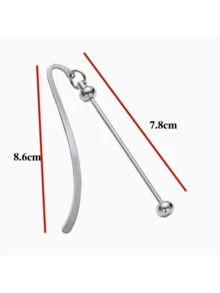 3/6/8/10/24 chiếc kẹp sách đính hạt - Kẹp sách kim loại tự làm, Kẹp sách đính hạt thủ công tinh tế, Quà tặng cho người yêu sách, học sinh, giáo viên, bạn bè và gia đình. - đánh dấu đính cườm - Xem 2