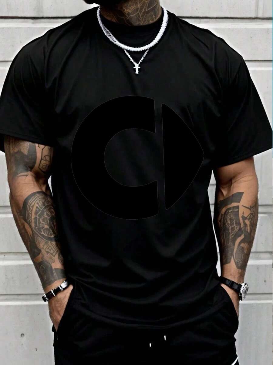Camisetas para hombres - Negro - Ver 1