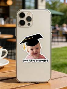 Personalized Birthday Party Decorations, Including Custom Face And Head Stickers, Graduation Cap Design, Suitable For Personalized Parties, Birthdays And Various Celebrations. Colorful Paper, Photo Color Paper, Face Color Paper, Birthday Decorations, Bachelor Party Decorations, Baby Shower Decorations, Birthday Party Gifts - Multicolor 2 - View 10