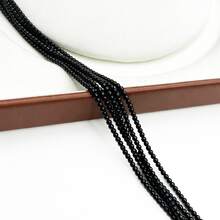 5 Strands 2mm 3mm Stone Beads Spinels Crystal Glass Round Loose Spacer Beads For Jewelry Making DIY Bracelet Necklace Handicrafts Accessories - 5strings - View 3