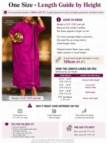 Women's Elegant Textured Midi Dress With Ruffled Design, Pleated And High Elastic Fabric - Mid Neck, Mid Sleeve, Great For Fashionable And Comfortable Looks - 淡黃色 - 查看 4
