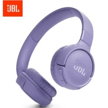 Headphone Nirkabel JBL Tune 520BT, Bluetooth, Bass Murni 53, Waktu Putar 57 Jam, Pengisian Cepat 5 Menit, USB-C, Mikrofon Terintegrasi, Dapat Dilipat, Ringan, Cocok untuk Perjalanan & Olahraga, Android & iOS - A - View 3