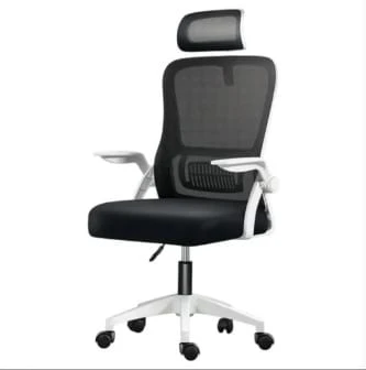 para Gaming, EscritorioOfertasErgonmica con Reposacabezas, Ajustable y conSoporte Lumbar Respaldo de Malla TranspirableReposabrazos Abatibles de 90 Giratoria 360 - BIANCO - Visualizzare 1