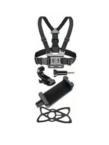 Chest-Mounted Camera/Phone Holder Kit, Image Stabilization, First-Person Shooting, Outdoor Cycling Phone Holder, Camera Shooting Bracket, Chest-Mounted Bracket Set, Sports Camera Accessories. Suitable For Cycling, Skiing, Running, Climbing And Other Outdoor Activities As Well As Travel. A Perfect Gift For Travel And Photography Enthusiasts. - Multicolor - View 13