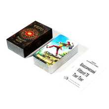 78pcs Russian Version Tarot Cards, World Tarot Card Series Handbook - Multicolor - View 6