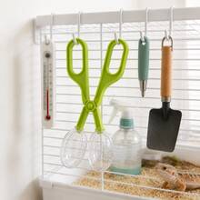 Multi-Color Reptile Feeding & Cleaning Tongs, Ergonomic Handle Design, Versatile Feeding And Enclosure Cleaning Tool For Lizards, Bearded Dragons, Snakes, Geckos And Other Reptile Pets, Reptile Care Essential - Feces Clamp/feeder - View 4