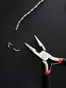 Portable Mini Needle Nose Pliers, Non-Slip Grip Multi-Function Small Pliers, Black Handle With Teeth Precision Model, Jewelry Beading Making Tool, Suitable For Home Repair, Wire Cutting, DIY Crafts And Summer Interest Creation - Pliers - View 5