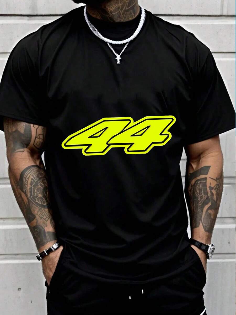 Men T-Shirts - Black - View 1