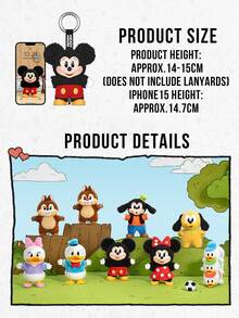 POP MART x Disney Mickey Family Cute Together Series Blind Box Collectible Figures, 8 Regular Versions + 1 Hidden Version, Officially Licensed Mickey & Friends Mini Pendant Figurines, Adorable Chibi-Style Design With Disney Characters, Mprit, 14x, Mprit Experience, Ideal For Bag Charm, Backpack Decoration & Desktop Display, Perfect Gift For Disney Fans, Pop Mart Collectors, Birthdays, Christmas & Holiday Celebrations - 彩色 - 查看 4