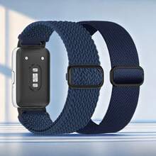 2入快拆替換錶帶 尼龍編織環 相容於 Galaxy Fit 3 & 華為 Watch Fit 3/4/5/4 Pro/5 Pro - for Hua wei fit5/fit5 pro - 查看 13