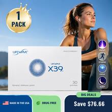 GOOGEER X39 LifeWave Performance Boost Patches – Strength + Endurance Support, Exercise Recovery, Stimulant Free – 30 - 1 - View 2