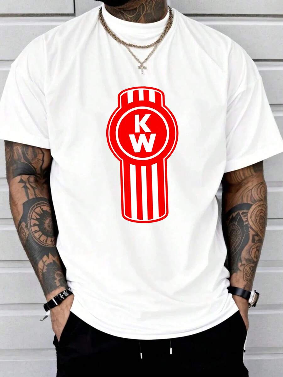 T-shirts pour hommes - Blanc - Voir 1