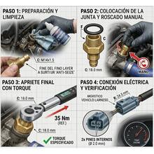 Vmingo Bulbo Sensor Temperatura Fiesta I k o n K a C o u r i e r 1999-2010 - A - Ver 8