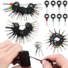 41pcs Car Plug, Wire Harness Terminal Disassembly Tool, Professional Terminal Disassembly Kit | Wire Harness Puller Maintenance Tool Kit, Durable Carbon Steel Material, Widely Suitable For Manual Tools For Car Maintenance Disassembly, No Battery Required - A - View 2
