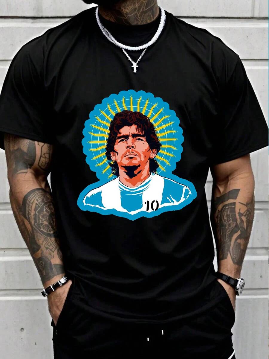 Camisetas para hombres - Negro - Ver 1