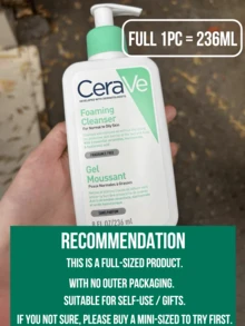 CeraVe Soothing & Purifying Foaming Facial Cleanser, Suitable For Normal To Oily Skin, Available In 30/88/236ml Sizes, Oil Control & Skin Barrier Repair, Containing Complementary Amino Acids, Triple Ceramide, Niacinamide And Sodium Hyaluronate, 0% Irritating Additives, Gentle Daily Cleansing. - CeraVe Salicylic Acid Soothing Cleansing Foaming Gel - View 5