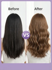 Electric Automatic Hair Curler - 3 Temp Settings, 32mm Barrel, 2 - Way Rotation! Anti - Scald, Fast Heat, Auto Shut - Off. Ideal For All Hair Types, Daily Styling, Travel & Parties. A Perfect Gift! - UK Plug(220-240V) - View 4