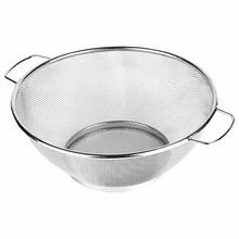 6-Piece Set: Rice Strainer + Pasta Strainer + Mesh Strainer + 3 Stainless Steel Sieves - Escurridor de malla - Ver 7