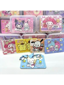 5 miếng/Hộp Bộ xếp hình mini hoạt hình Sanrio mới, Đồ chơi bảng xếp hình dễ thương, Quà tặng nhỏ, Phù hợp nhất cho tiệc sinh nhật, ngày lễ, tặng quà - Nhiều màu - Xem 3