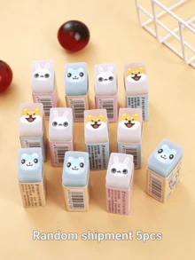 5/10 cục tẩy hình thú cưng dễ thương, cục tẩy hình động vật hoạt hình, cục tẩy học sinh dễ lau chùi, văn phòng phẩm chất lượng cao, phần thưởng học tập cho học sinh, đồ dùng cần thiết cho năm học mới. - Tẩy hình động vật hoạt hình - Xem 9