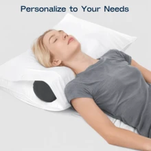 1pc Small Cylindrical Pillow, 28x12cm, Memory Foam Neck Pillow Suitable For Side Sleepers. Leg Pillow Applicable For Bed, Office And Sofa, Soft Plush Cover, Portable And Comfortable Support - Dark Grey - View 5