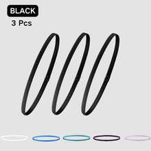 Diadema deportiva transpirable y ligera, cinta elástica delgada para fitness, diadema deportiva multicolor adecuada para yoga, gimnasio, correr, unisex - diadema deportiva - Ver 9