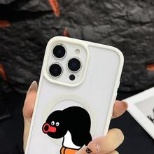 マグネット式黄ばみ防止 | 高級感あふれる2in1アクリルマグネット式スマホケース！スタイリッシュで手触りも良く、実用的な保護機能とマグネット式・耐衝撃設計を融合させた、高級感あふれるケースです。 ペンギンケース  11  17e 手机壳  17e 手机壳 家族、恋人、友人、そして子供たちへのプレゼントに最適です。  14 Pro/13 Pro Max/Apple  Air/ 13 pro/17e/17/16/16 Pro Max/17 Pro Max/17 Pro/16 Plus/12 Pro Max/11 Pro Max/15/15 Pro Max/16e/15 Pro/15 Plus/14 Plus/12/14 Pro Max/14/12 Pro/11 Pro/13/16 Pro - ピンク - チェックする 5