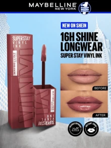Maybelline Superstay 乙烯基墨水液體唇膏 40 Witty 0.14 盎司/4.2 毫升 - 四十 機智 - 查看 1