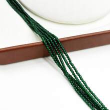 5 Strands 2mm 3mm Stone Beads Spinels Crystal Glass Round Loose Spacer Beads For Jewelry Making DIY Bracelet Necklace Handicrafts Accessories - 5strings - View 5