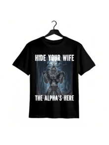 Dam-T-shirts - Svart - Visa 1