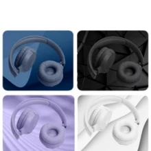 Headphone Nirkabel JBL Tune 520BT, Bluetooth, Bass Murni 53, Waktu Putar 57 Jam, Pengisian Cepat 5 Menit, USB-C, Mikrofon Terintegrasi, Dapat Dilipat, Ringan, Cocok untuk Perjalanan & Olahraga, Android & iOS - A - View 5