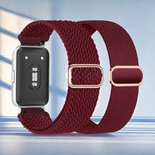 2条装快拆式尼龙编织表带，兼容三星Galaxy Fit 3和华为Watch Fit 3/4/5/4 Pro/5 Pro - for Hua wei fit3/fit4/fit4 pro - 查看 18
