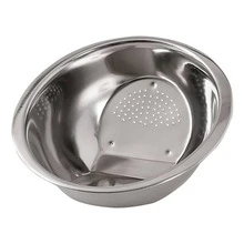 6-Piece Set: Rice Strainer + Pasta Strainer + Mesh Strainer + 3 Stainless Steel Sieves - 瀝米器 - 查看 7