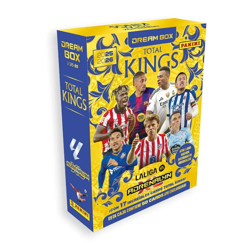 Dream Box Adrenalyn XL 2025/2026, Te Permite Obtener 50 Cards Espectaculares de La Colección Oficial Panini - Multicolor - View 1