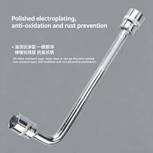 10件套套筒扳手套装，机械维修汽车维修组合工具组，L型1/2英寸工具箱 - 多色 - 查看 2