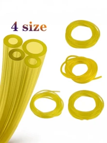 4件裝燃油管套組(4種尺寸)- 黃色燃油管適用於常見2衝程小型引擎;相容於Poulan、Craftsman、電鋸、修剪機和吹風機 - 燃油管配件與工具配件 - A - 查看 5