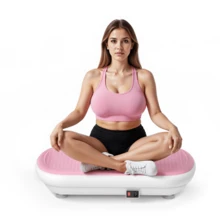 MERACH CV30 Pro Vibration Plate Exercise Machine, Whole Body Workout Equipment For Women, Bluetooth And Silicone Pedal, Vibration Plate With Auto Mode, Vibrate Fitness Platform For Home - 美規A型插(110-127V) - 查看 16